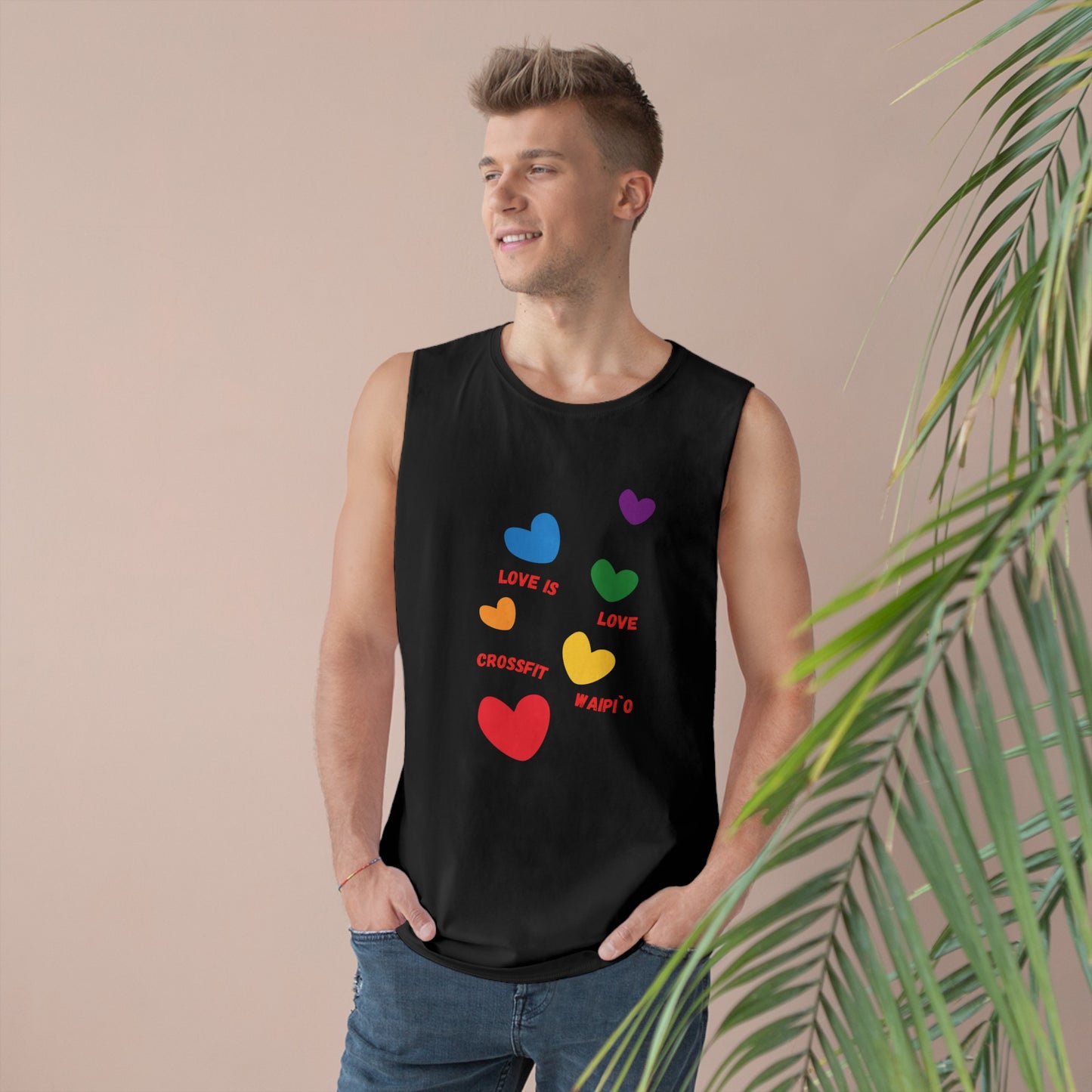 Love is Love Unisex Barnard Tank