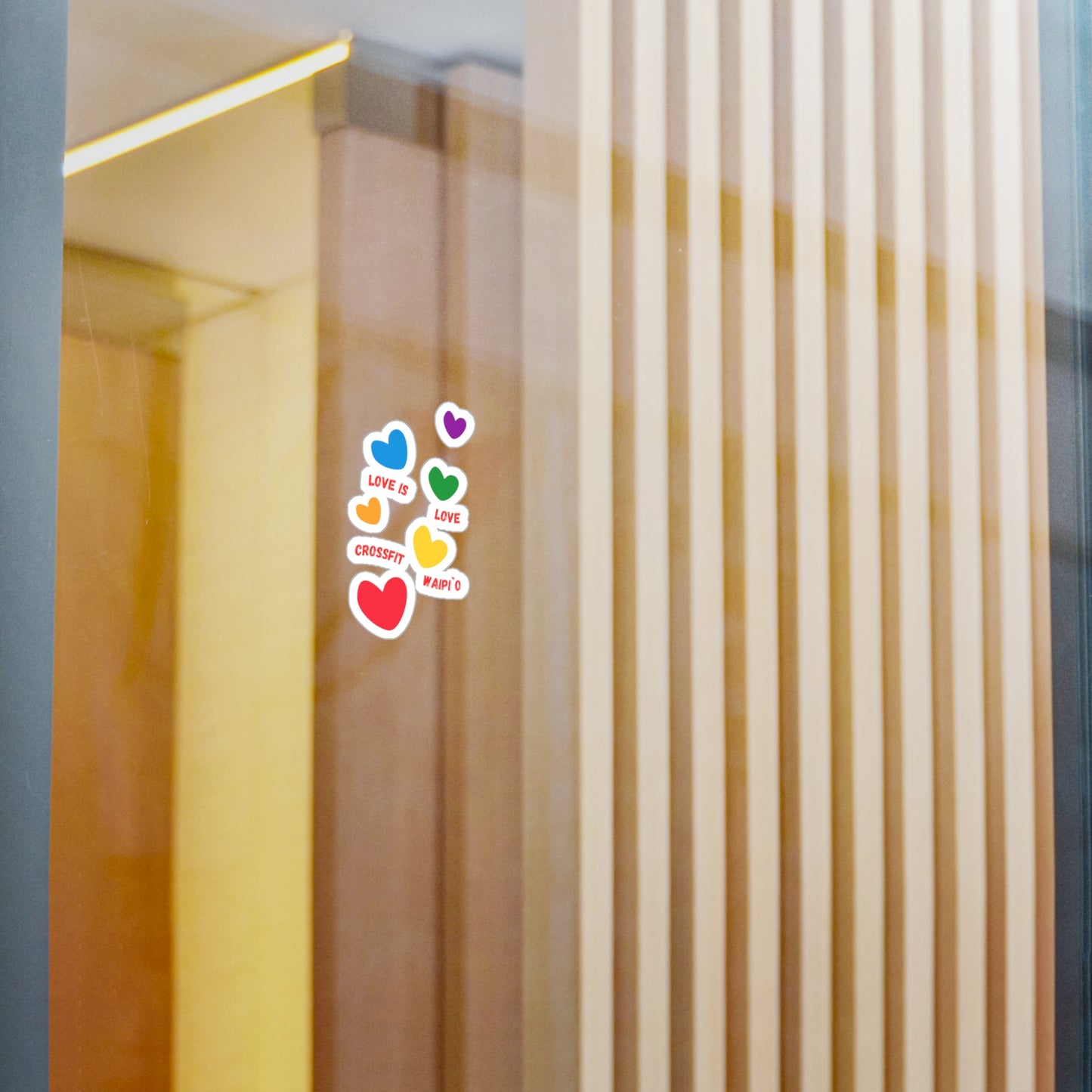 Love is Love Kiss-Cut Vinyl Decals