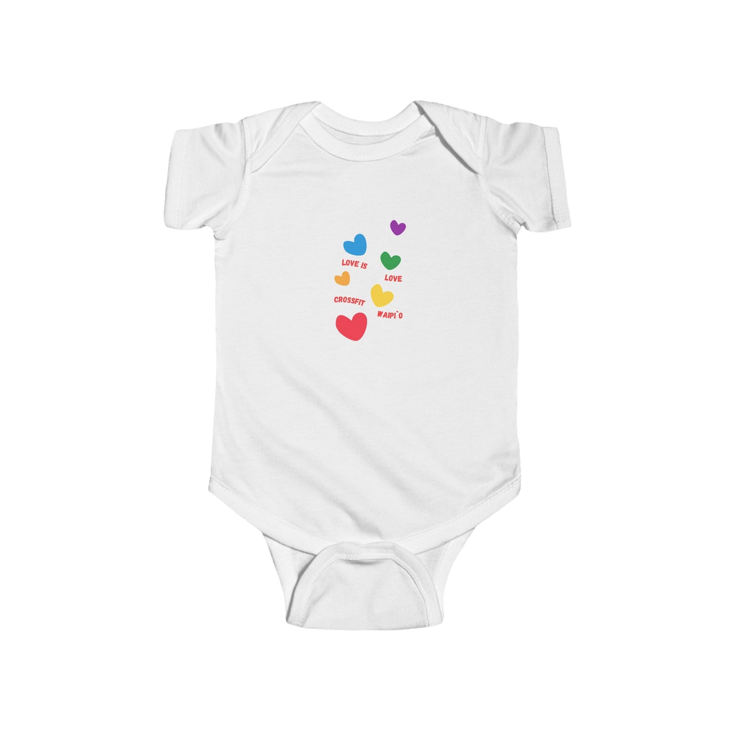 love is love Infant Bodysuit