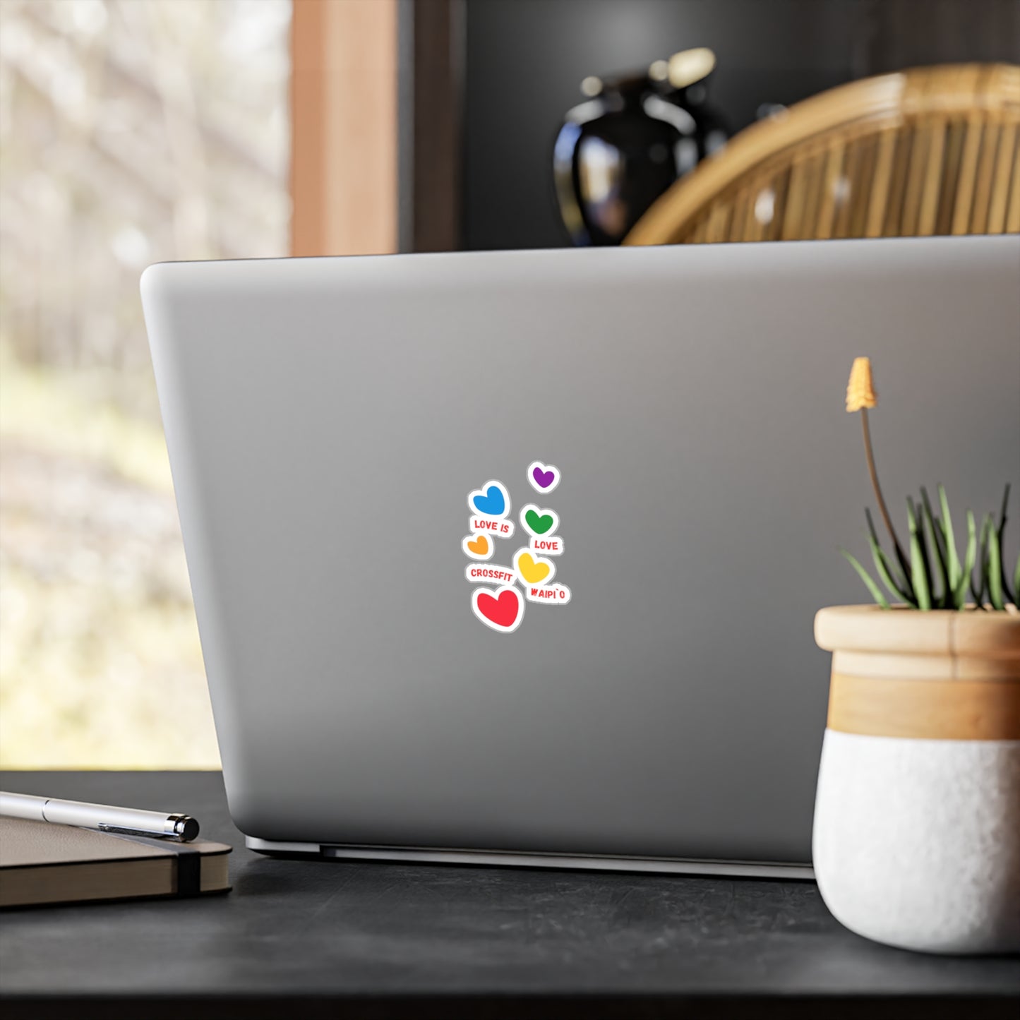 Love is Love Kiss-Cut Vinyl Decals