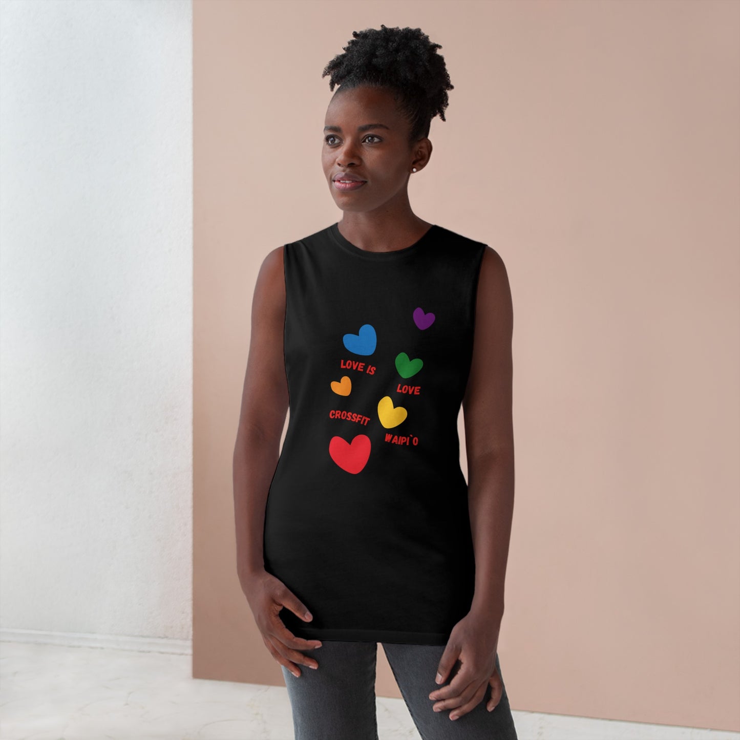 Love is Love Unisex Barnard Tank