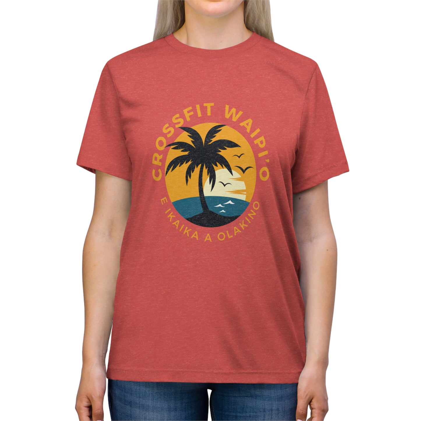 Summer Palm CFW Unisex Triblend Tee