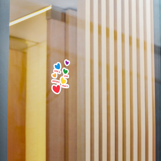 Love is Love Kiss-Cut Vinyl Decals