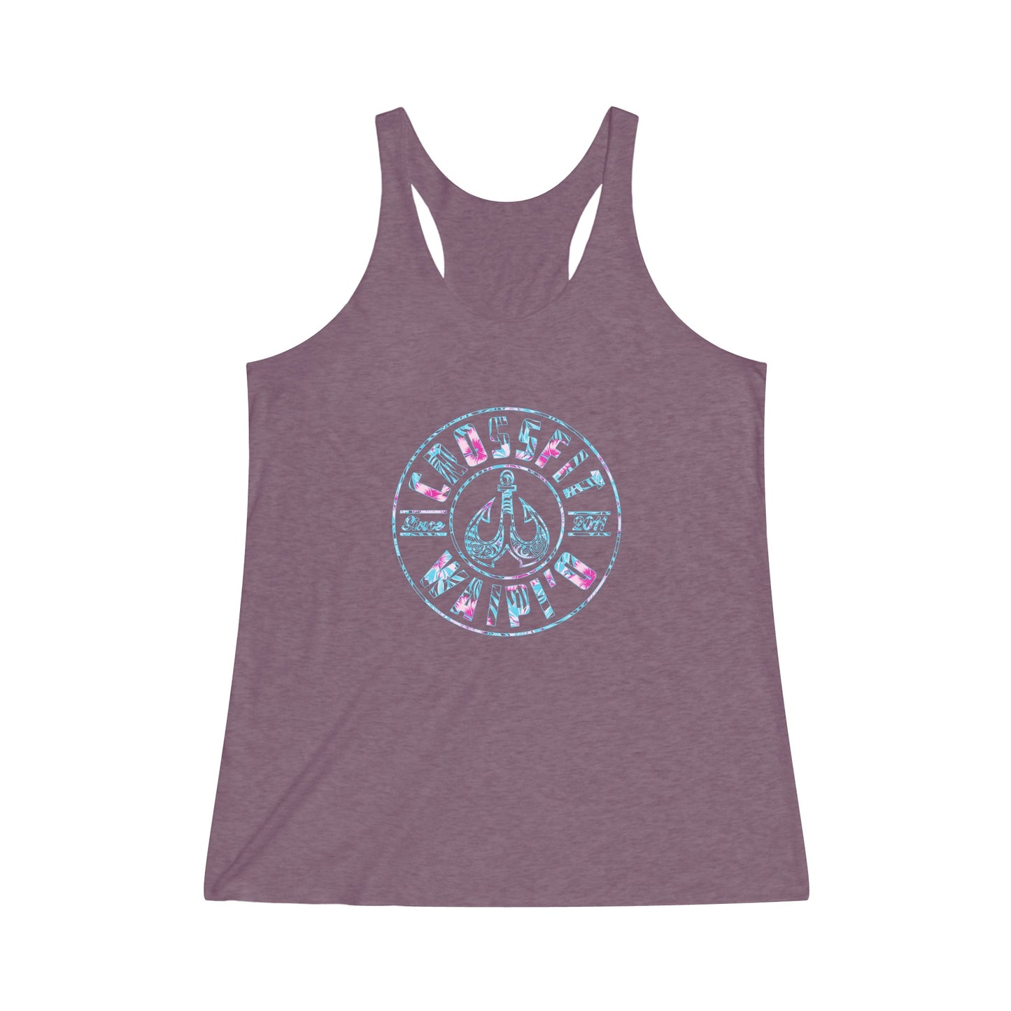 CFW Blue -Blend Racerback Tank