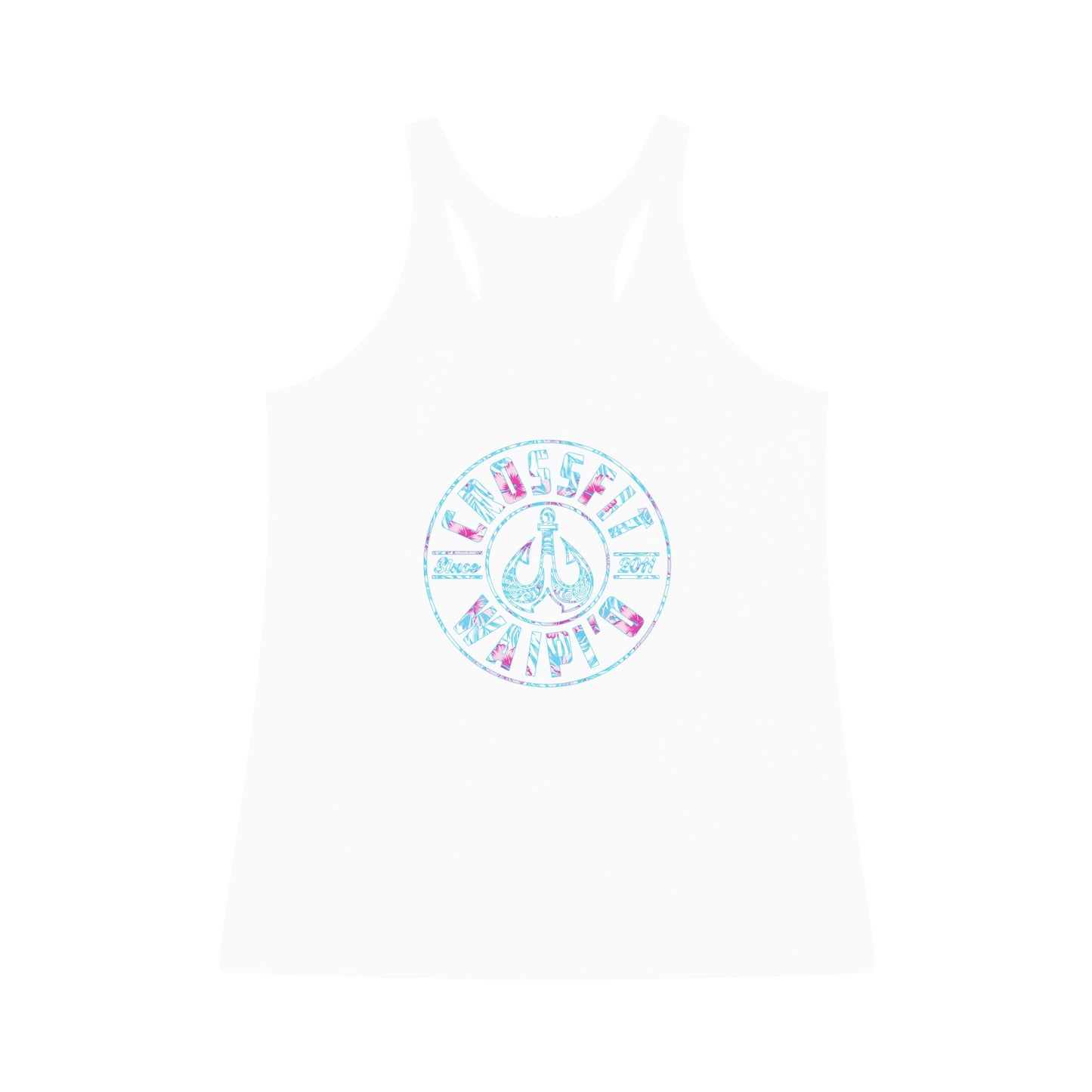 CFW Blue -Blend Racerback Tank