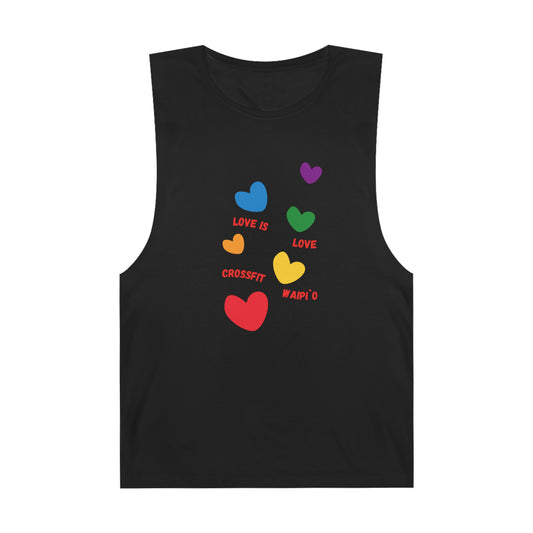 Love is Love Unisex Barnard Tank