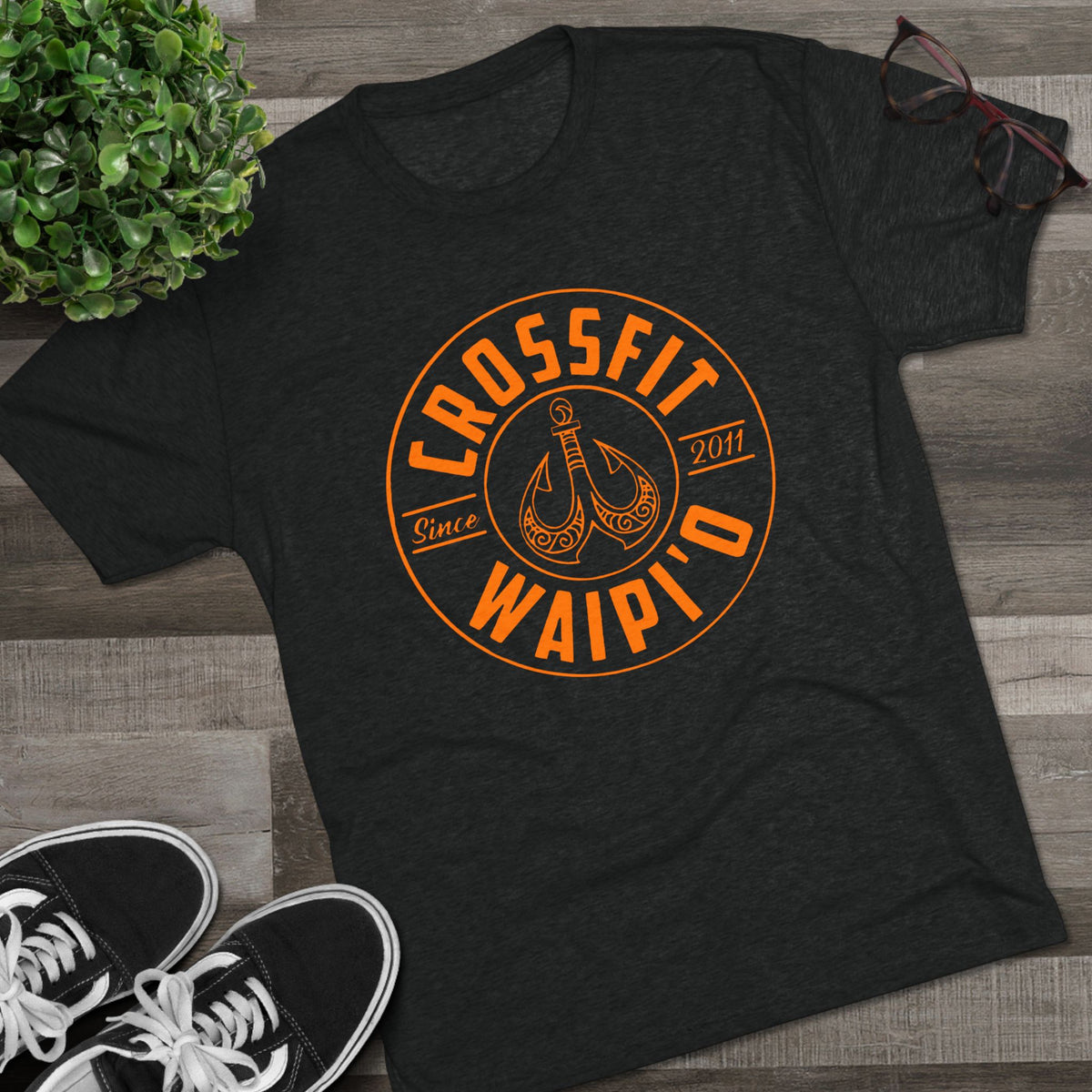 Orange and Black