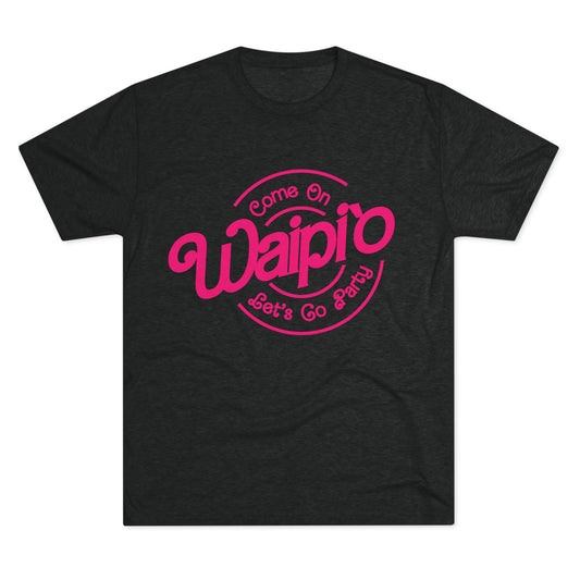 Waipi`o Letʻs go Party Tri-Blend Crew Tee