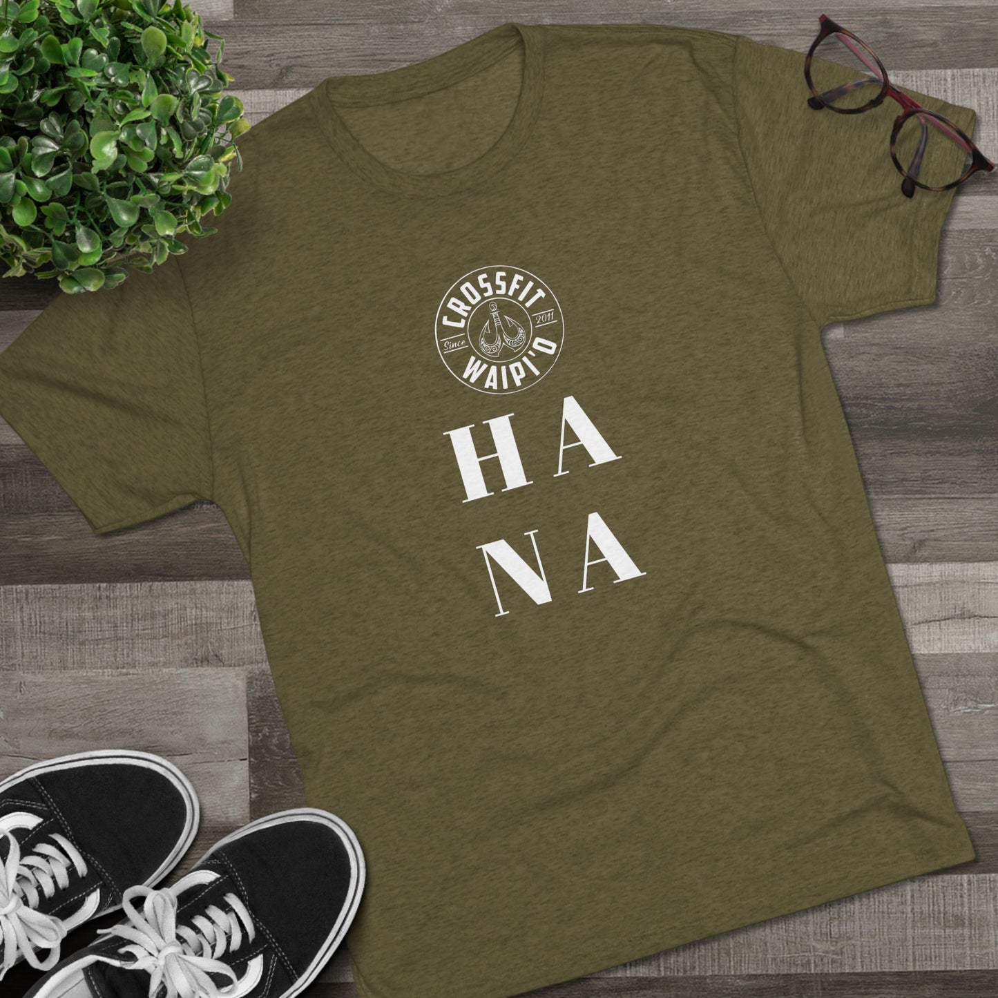 Ohana Unisex Tri-Blend Crew Tee