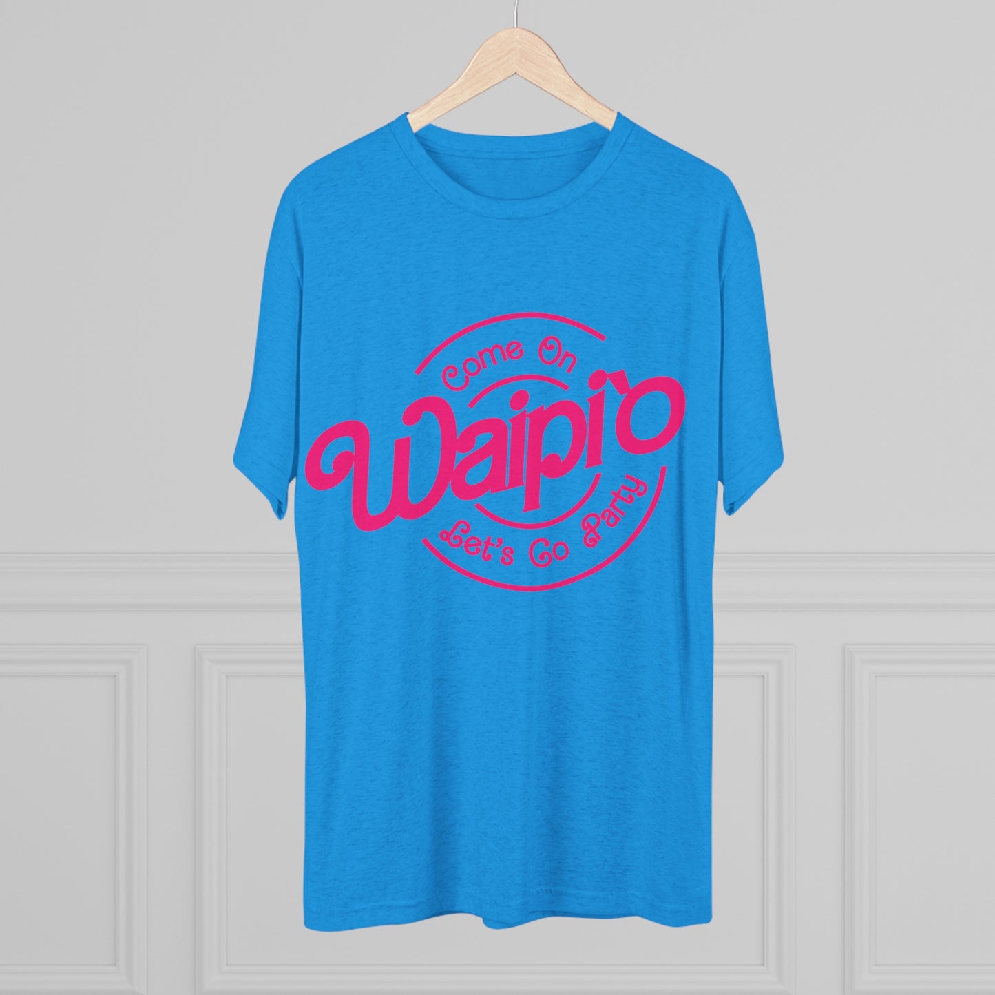 Waipi`o Letʻs go Party Tri-Blend Crew Tee