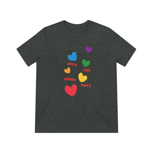 Love is Love Unisex Triblend Tee
