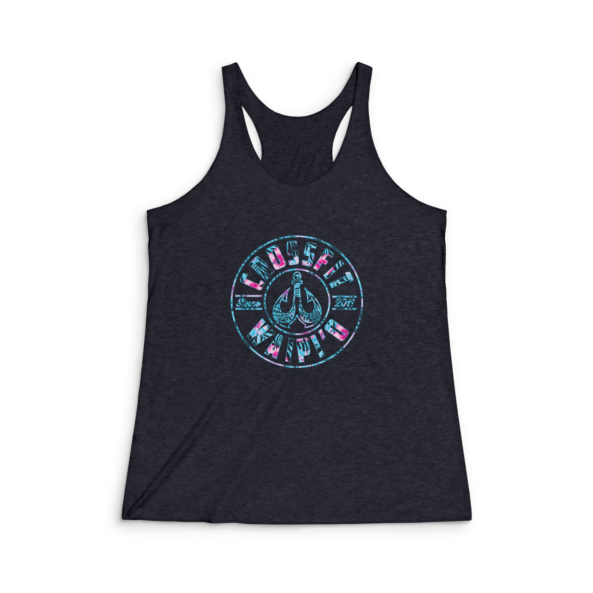 CFW Blue -Blend Racerback Tank