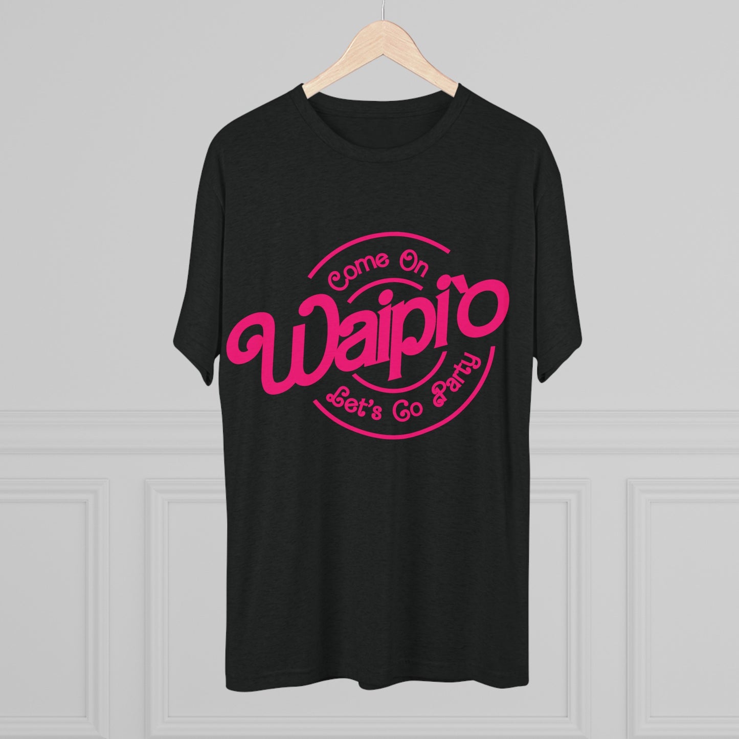 Waipi`o Letʻs go Party Tri-Blend Crew Tee