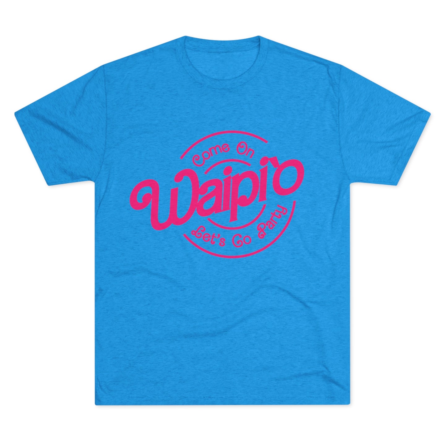 Waipi`o Letʻs go Party Tri-Blend Crew Tee