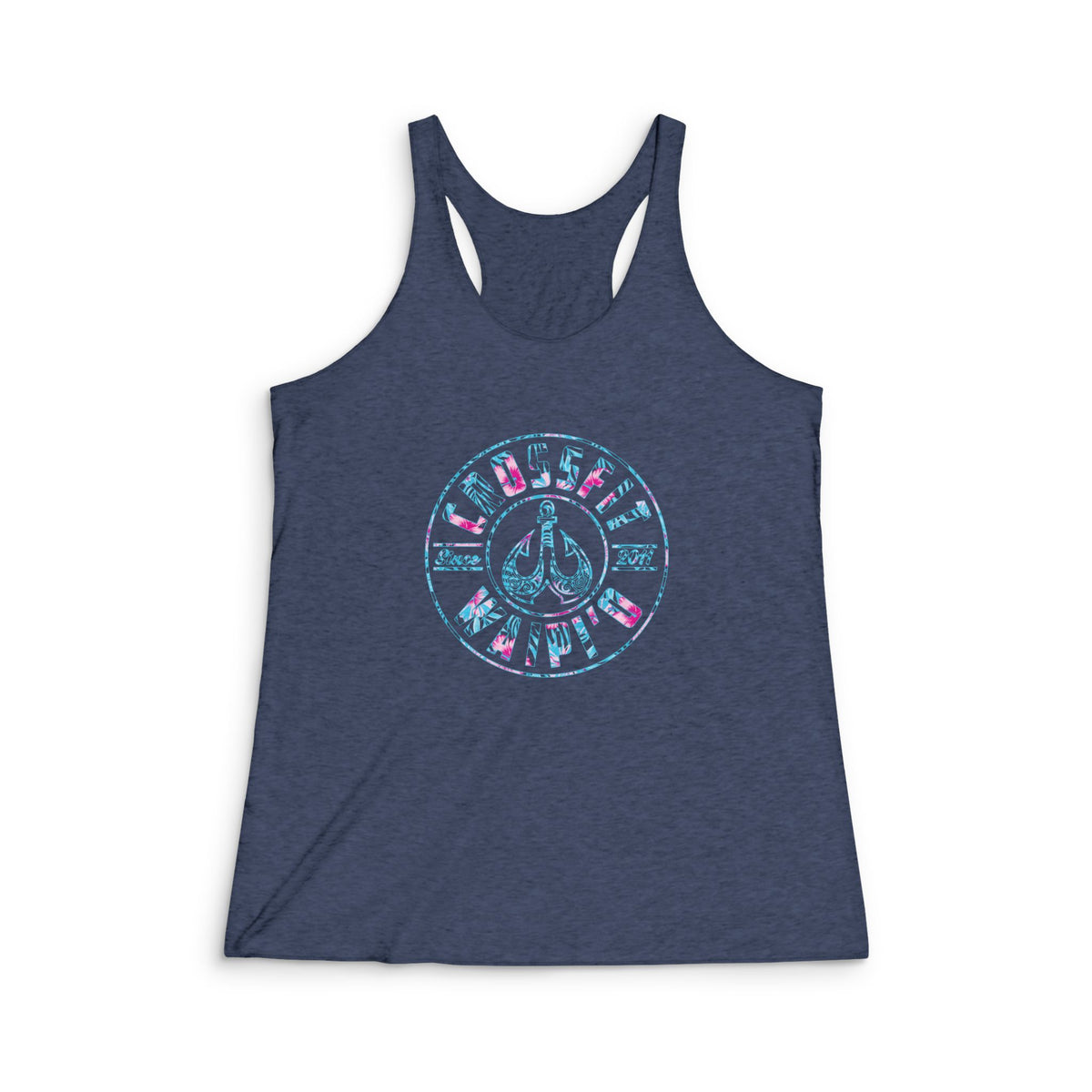 CFW Blue -Blend Racerback Tank