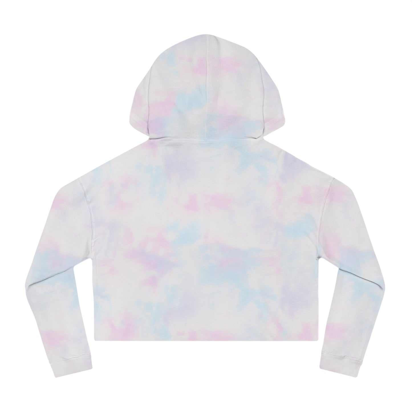 CFW Blue Tie Dye Cropped Hooded